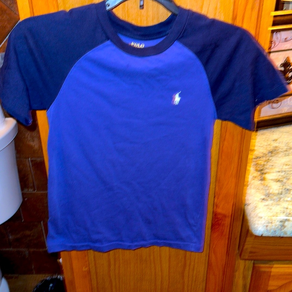 Polo blue tee